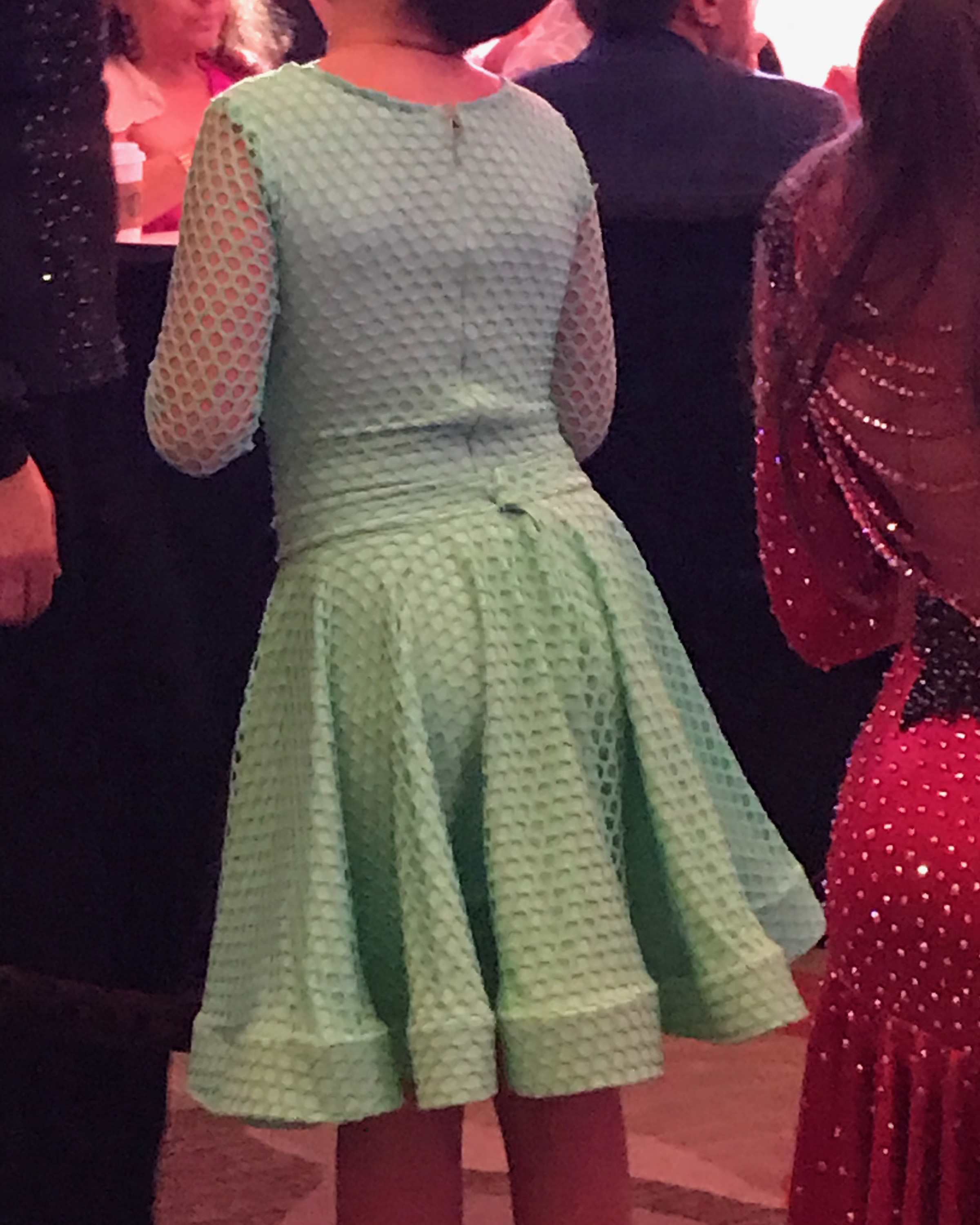 Pre-teen approved costume sample