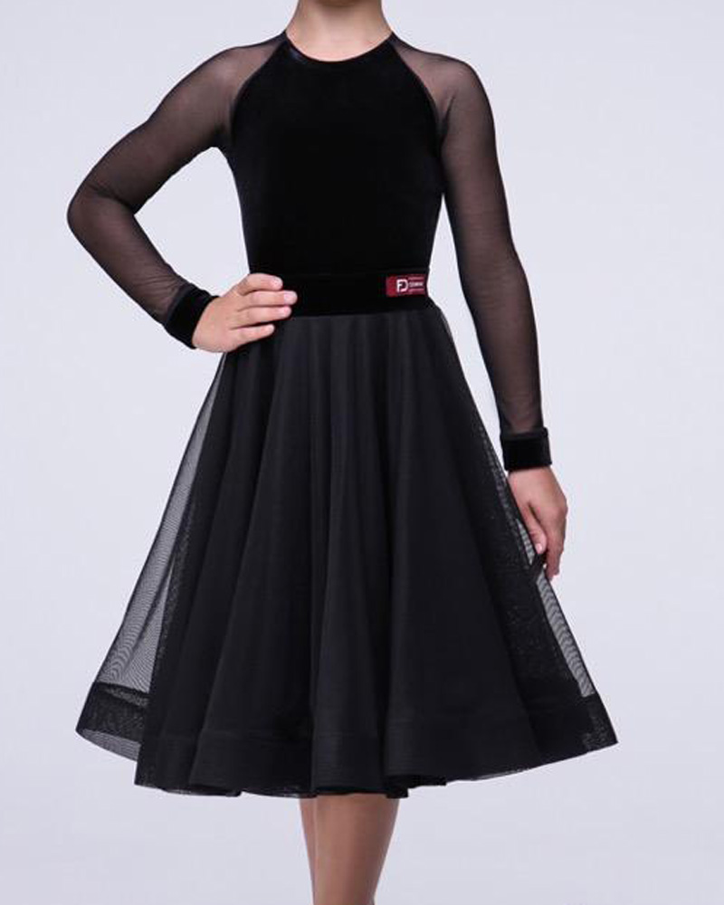 Sample of approved sheer fabric on sleeves