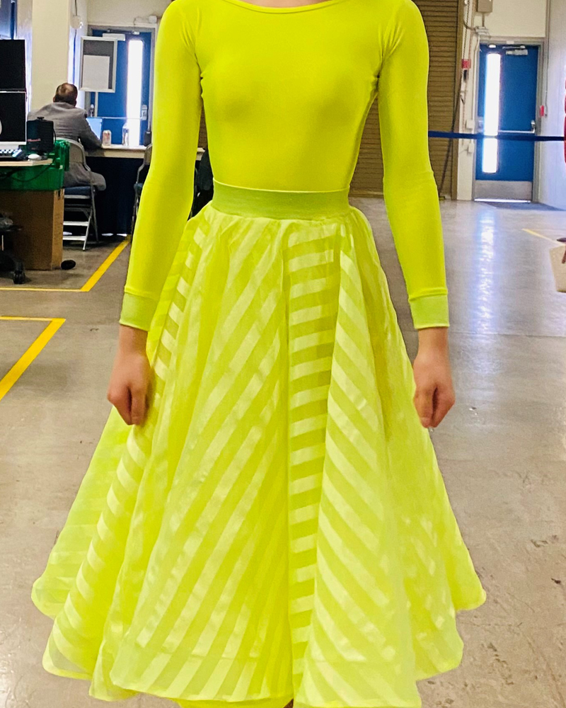 Pre-teen approved costume sample