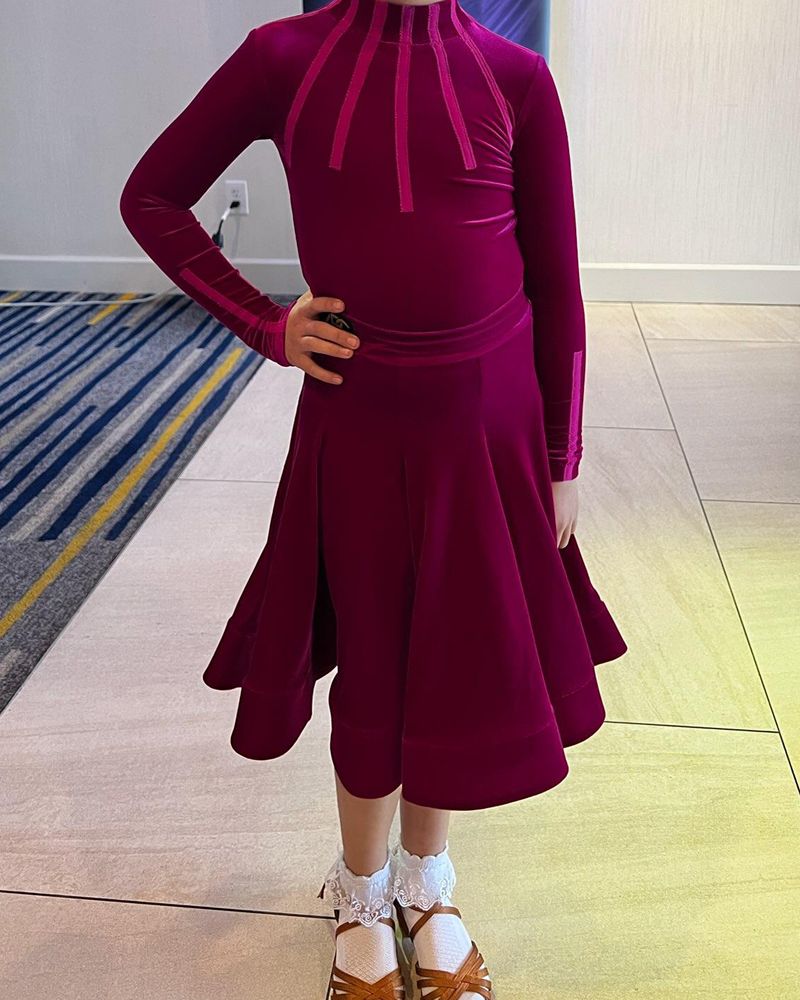 Pre-teen approved costume sample