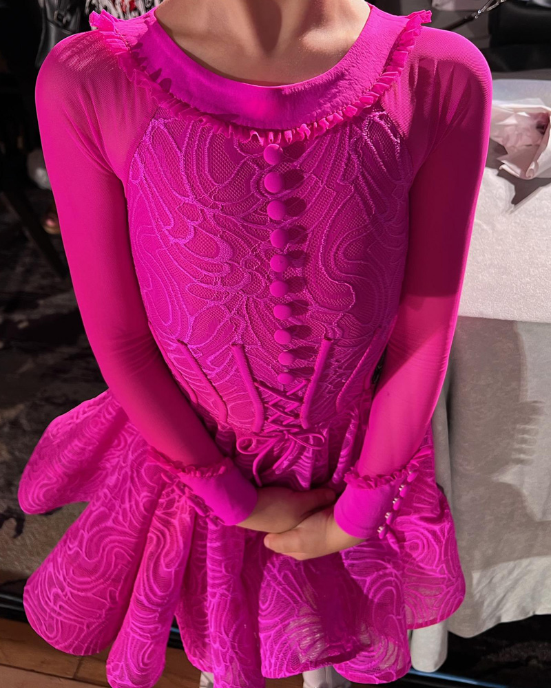 Pre-teen non-approved costume sample