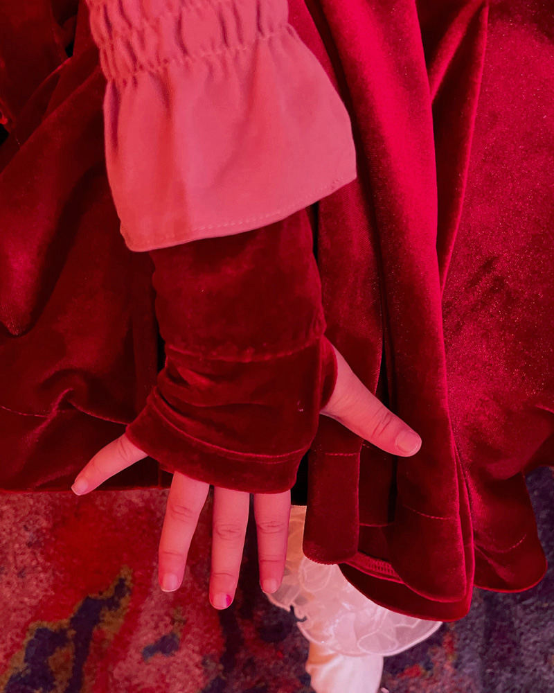 Pre-teen non-approved costume sample